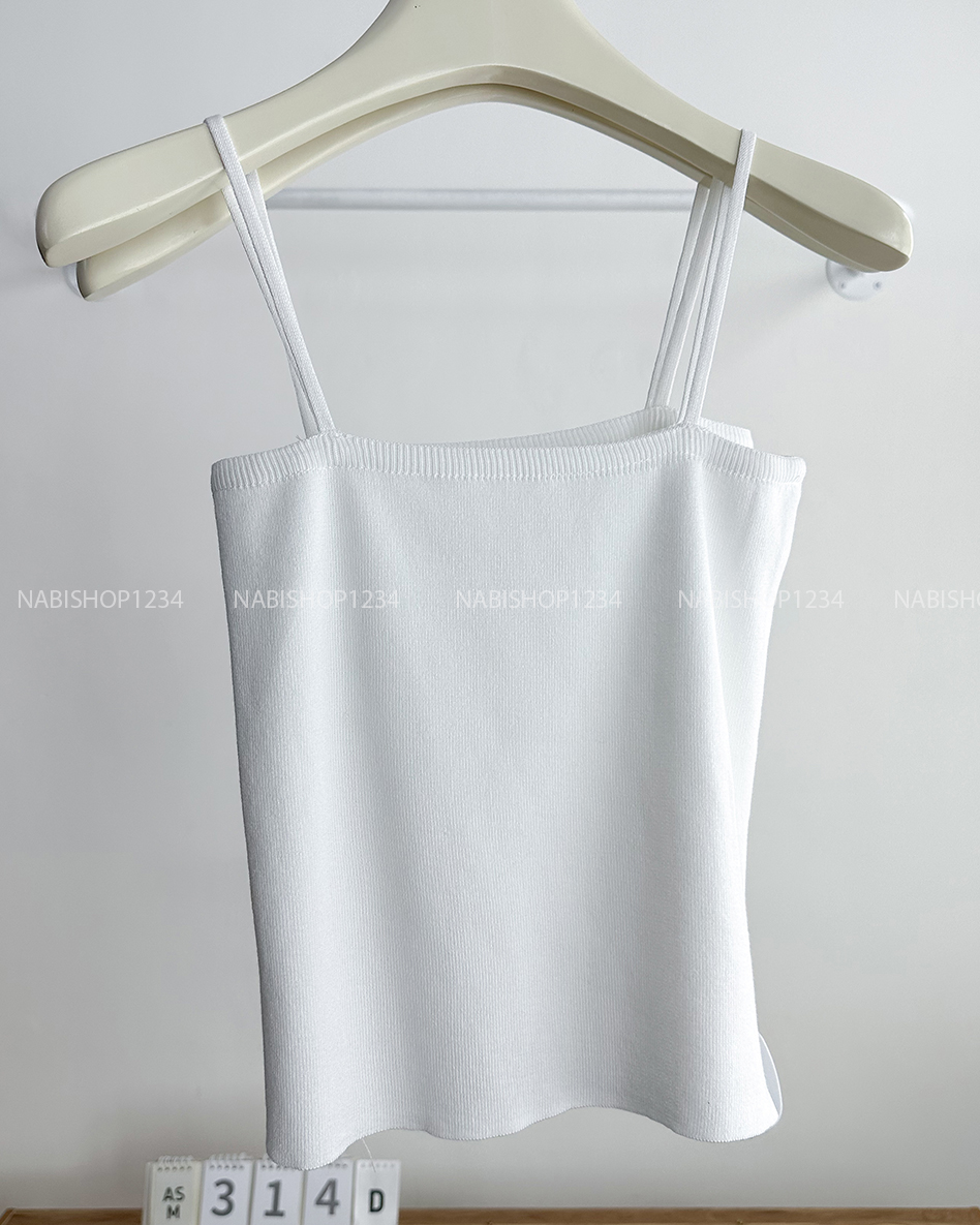 Áo Sơ Mi Số 314-D TD Lửng Caro + 2 Dây