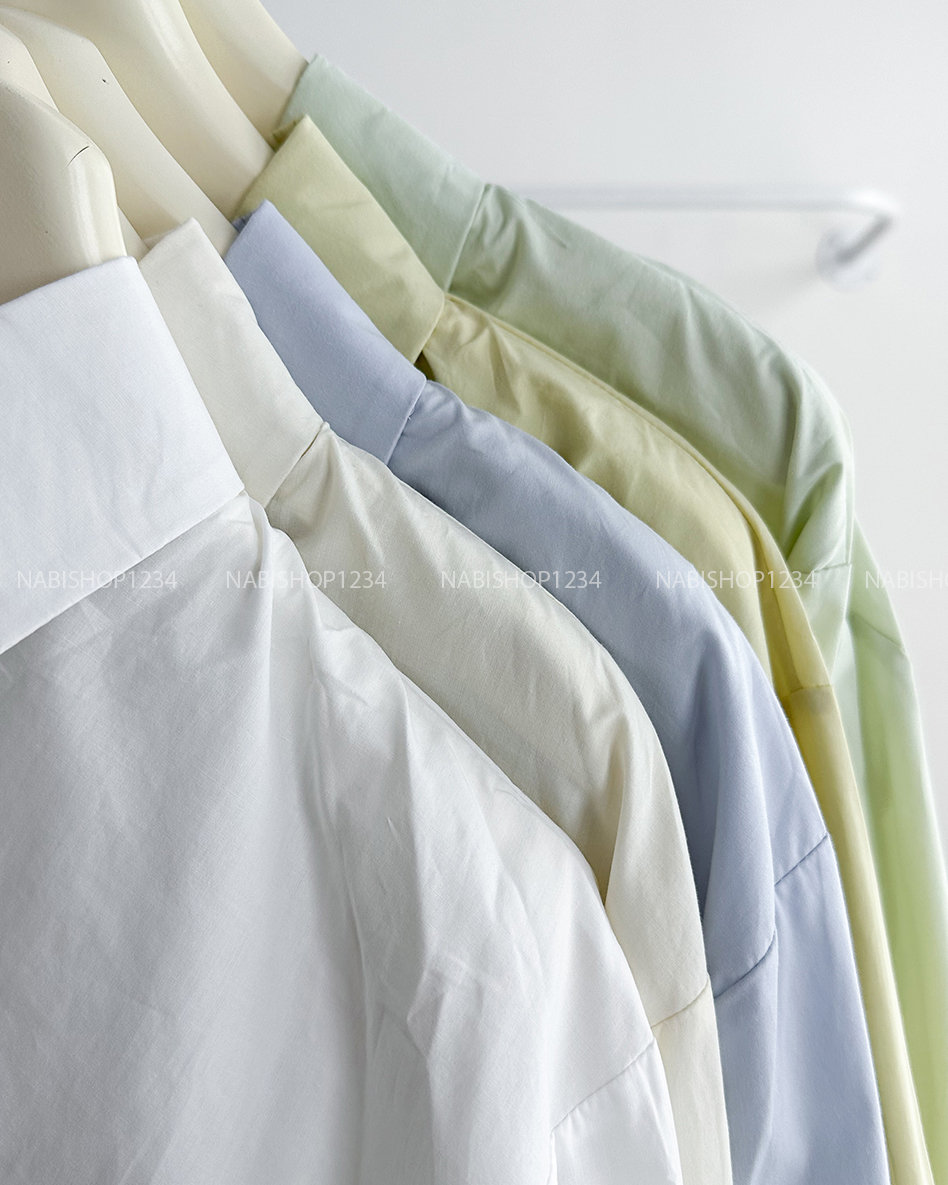 Áo Sơ Mi Số 315-D 2065 TD Thêu Nơ