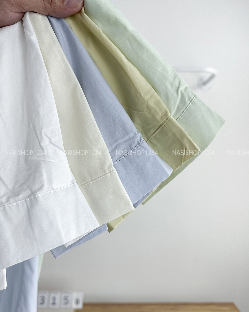 Áo Sơ Mi Số 315-D 2065 TD Thêu Nơ