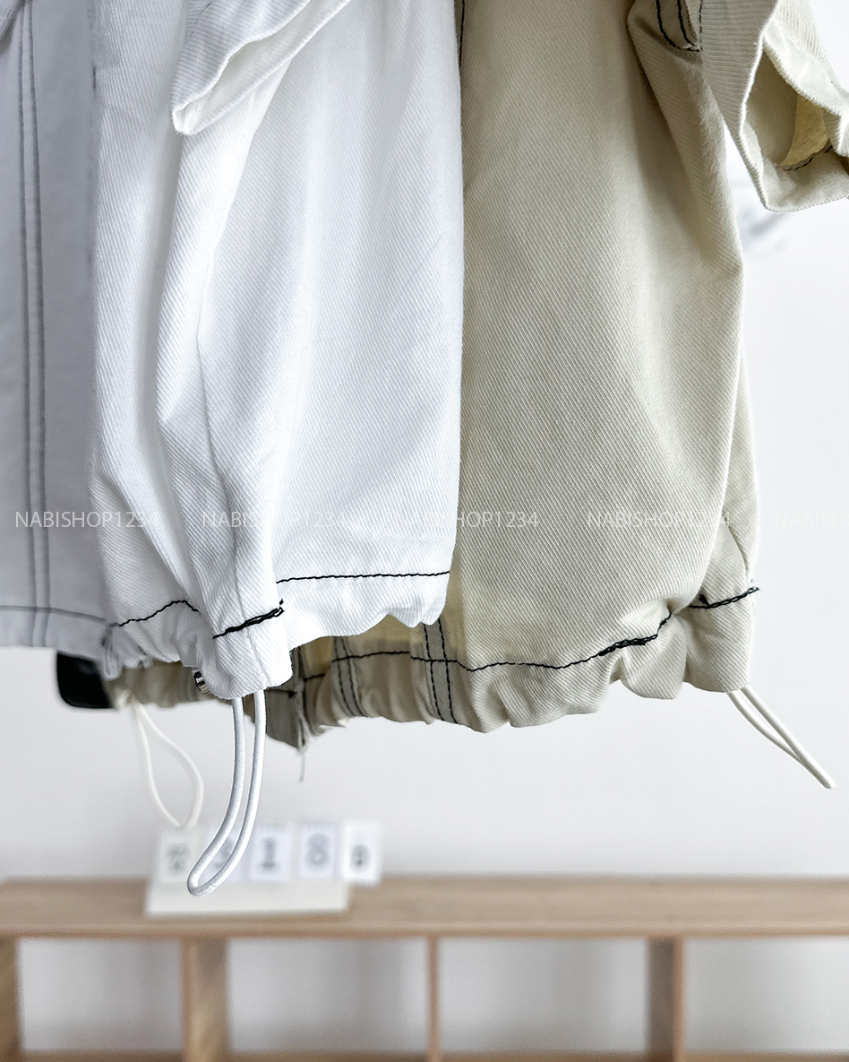 Áo Sơ Mi Số 318-D 961 TN Nút Bấm Lai Rút