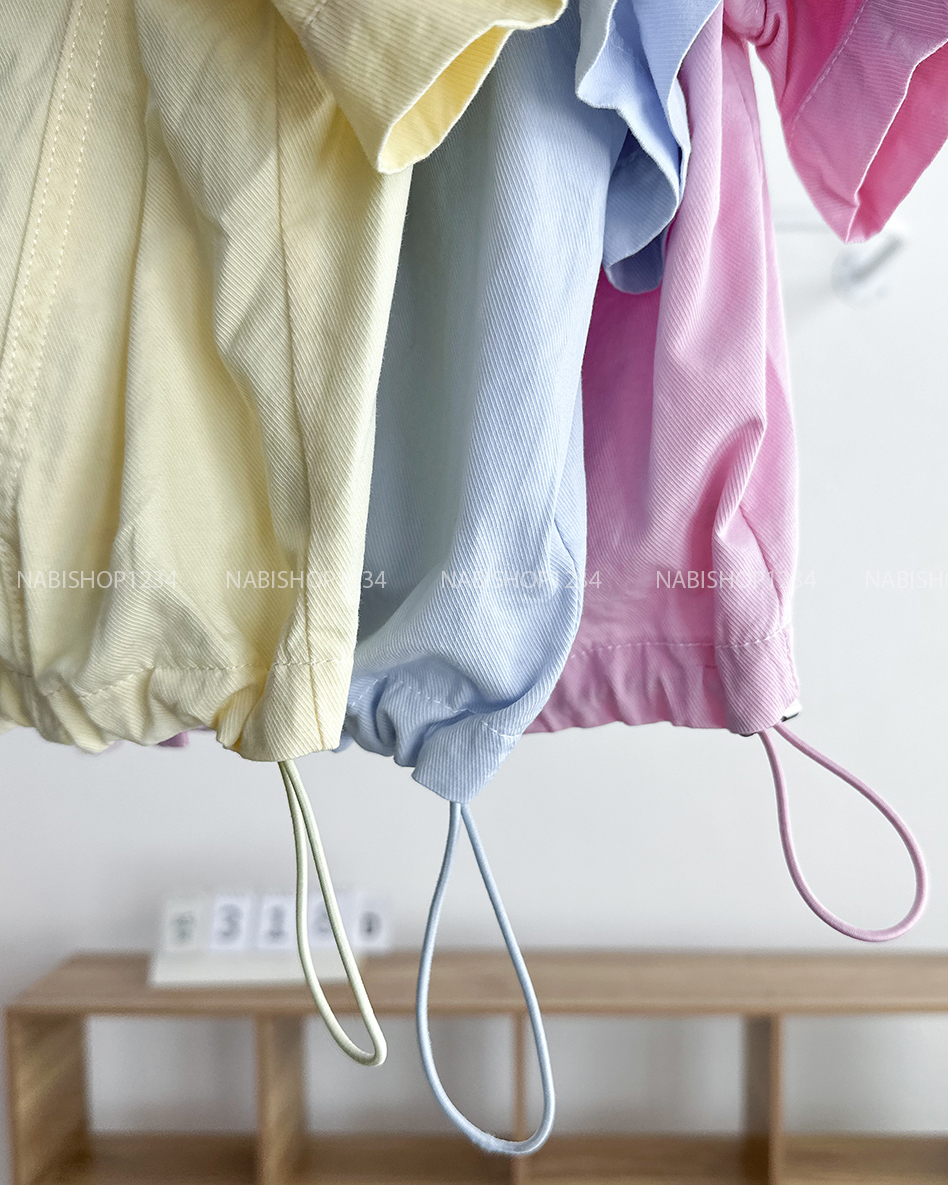 Áo Sơ Mi Số 318-D 961 TN Nút Bấm Lai Rút