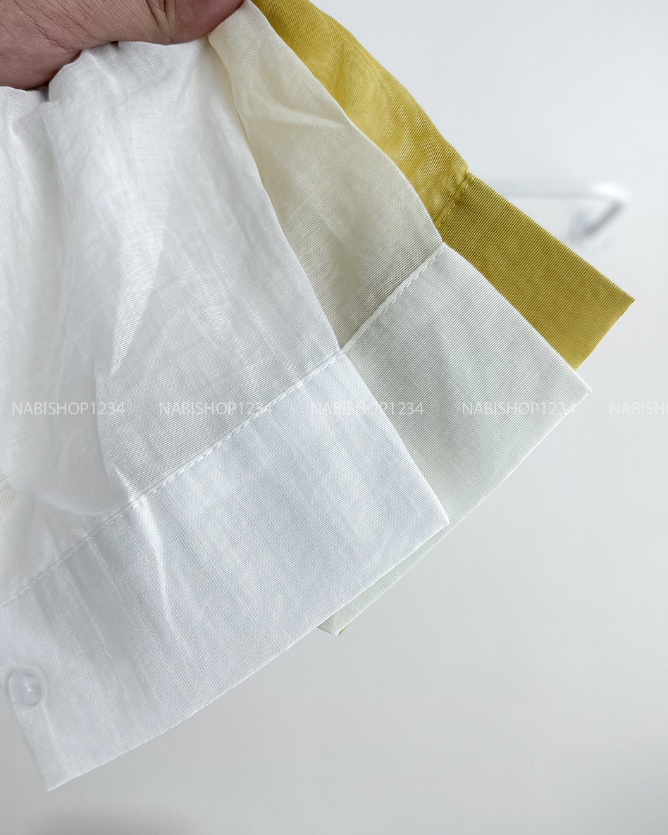 Áo Sơ Mi Số 320-D TD Tơ Nơ Lưng + 2S Nơ