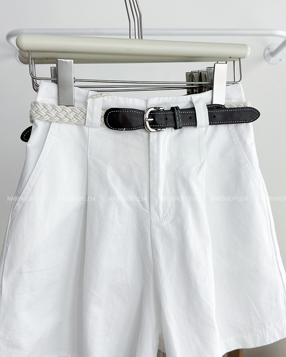 Quần Short Số 156-M 9602 Kaki Đai To + Nịt
