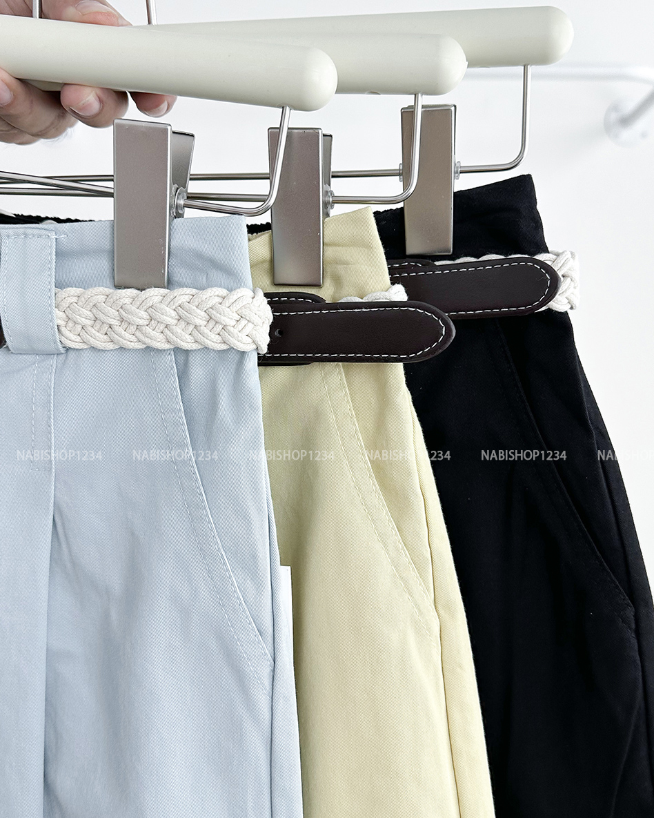 Quần Short Số 156-M 9602 Kaki Đai To + Nịt
