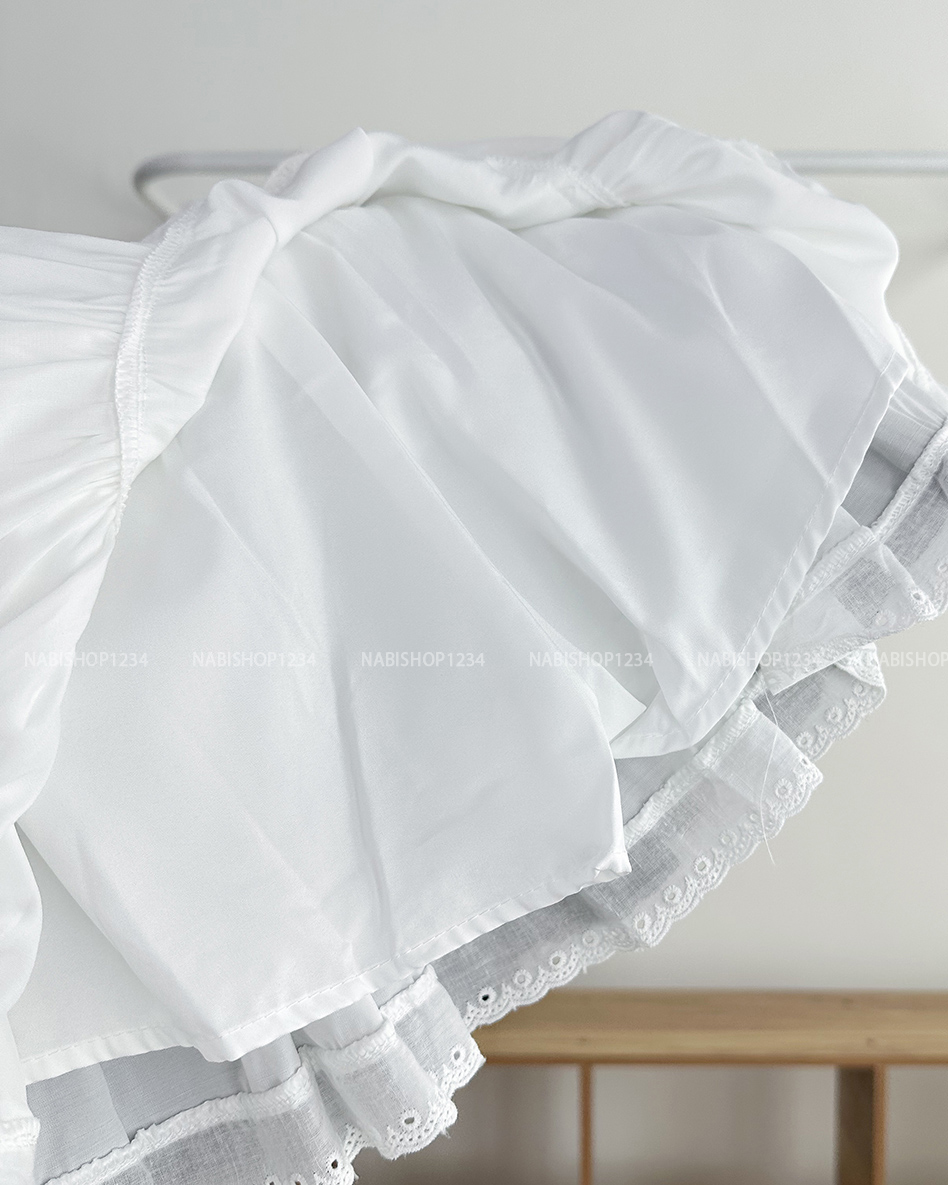 Chân Váy Số 311-U 669 Ngắn LT Lai Ren