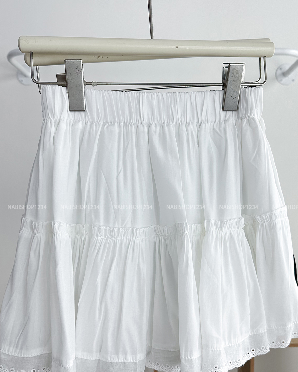 Chân Váy Số 311-U 669 Ngắn LT Lai Ren