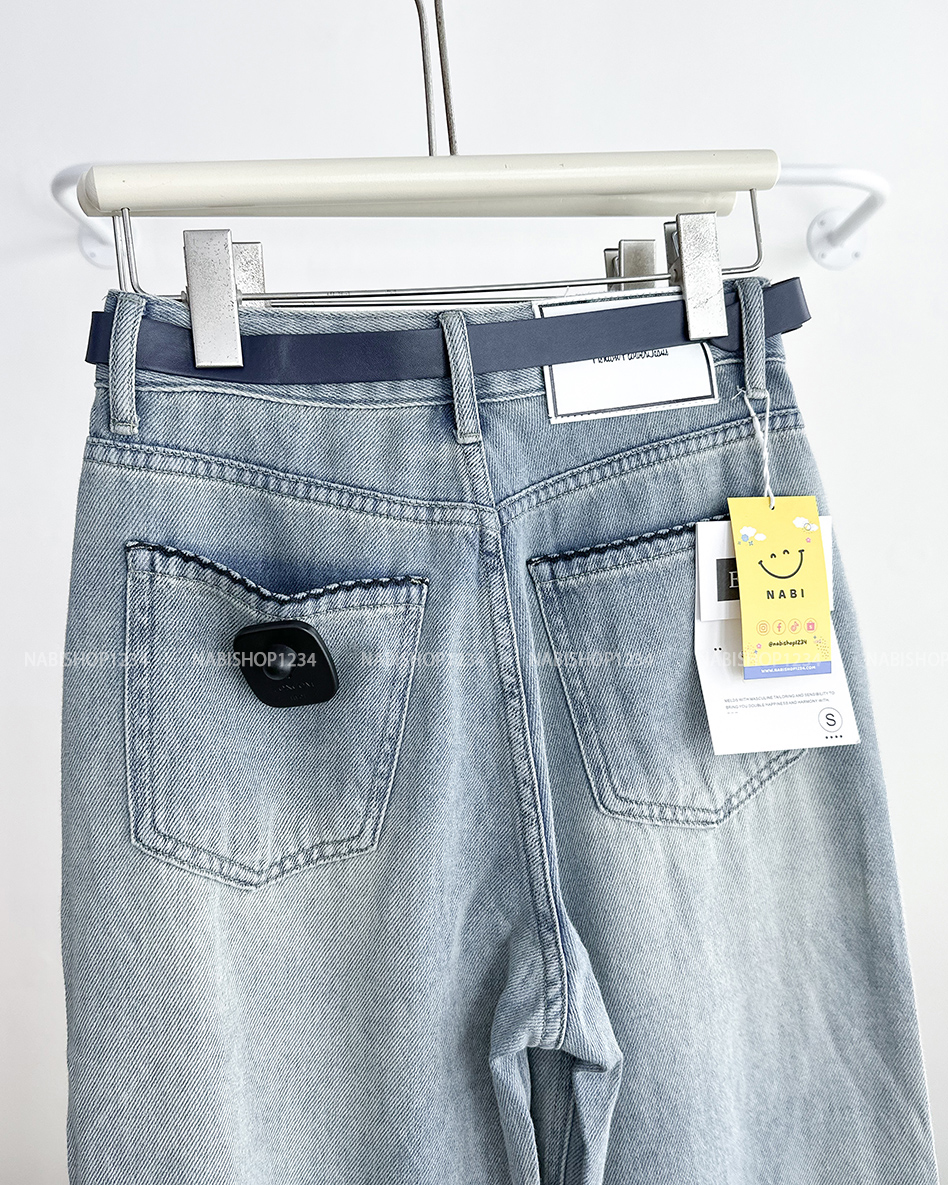 Quần Jean Số 260-B 3328 NL OS Túi Viền+Nịt