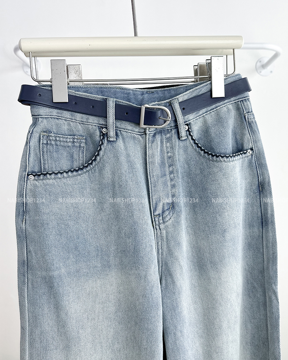 Quần Jean Số 260-B 3328 NL OS Túi Viền+Nịt