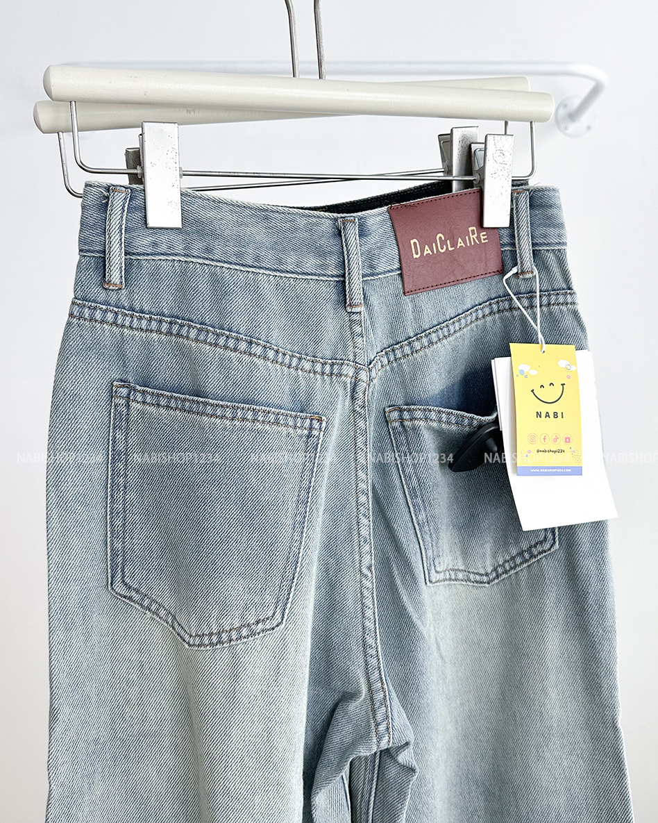 Quần Jean Số 263-B 3345 OR Đai Kiểu