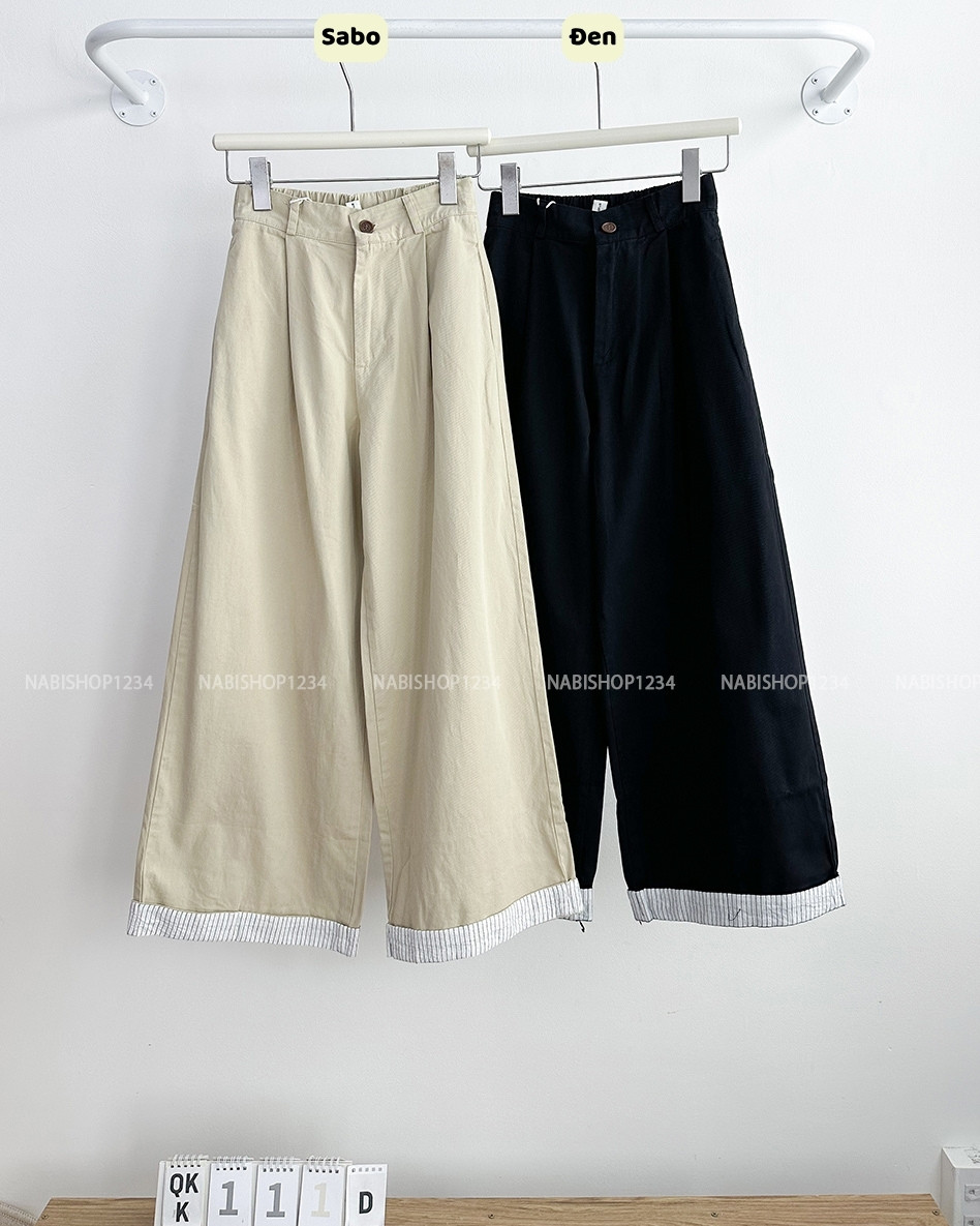 Quần Kaki Số 111-D 2472 OS Lai Kẻ