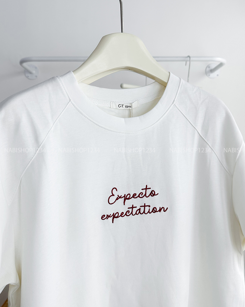 Set Đồ Số 81-B Thêu Chữ Expecte + Short