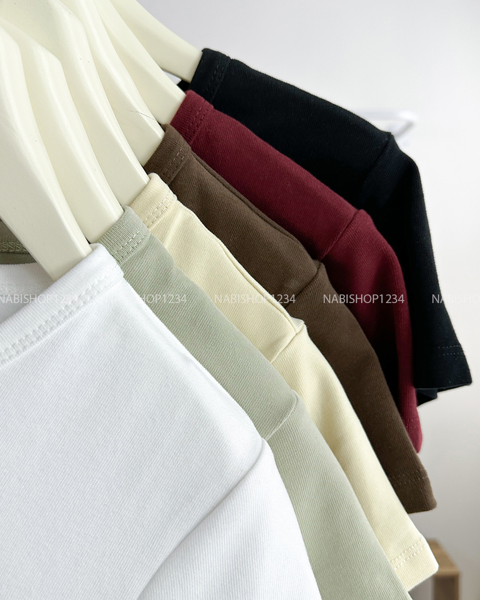 Áo Thun Số 109-M 3557 Babytee Trơn New