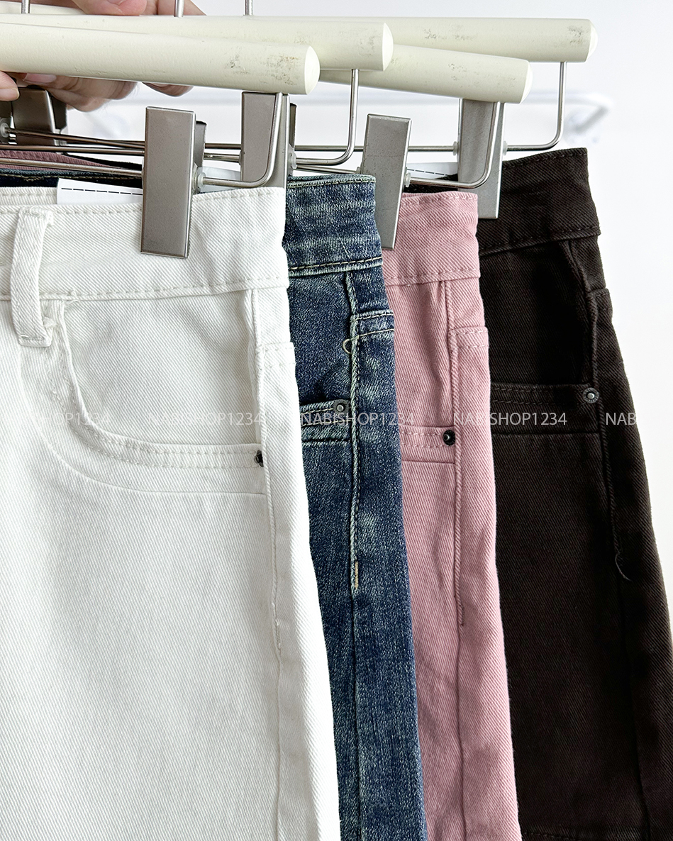 Quần Short Số 121-B 8558 Jean Túi Chữ Sau