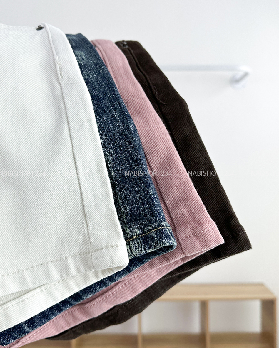 Quần Short Số 121-B 8558 Jean Túi Chữ Sau