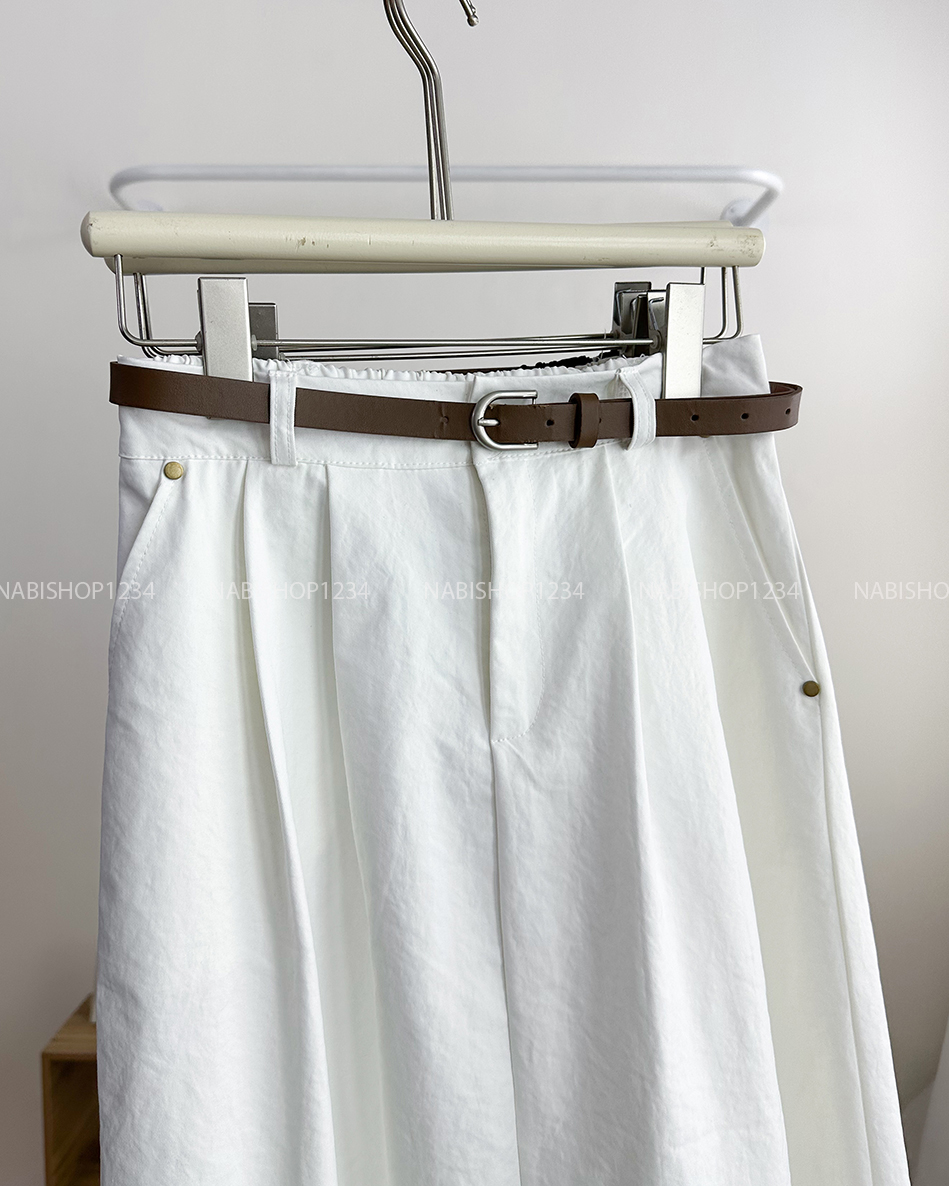 Chân Váy Số 199-A 8899 Kaki Dài Chữ A + Nịt