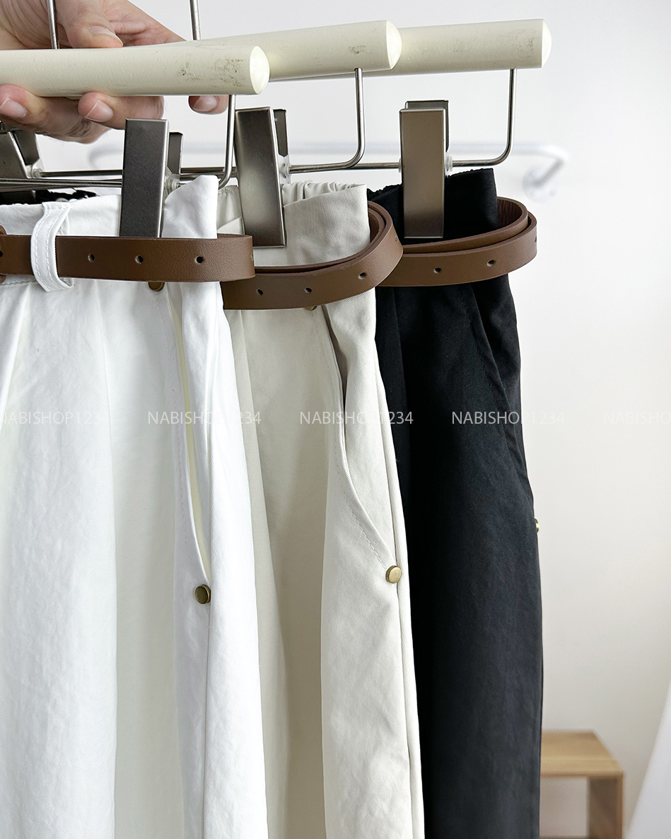 Chân Váy Số 199-A 8899 Kaki Dài Chữ A + Nịt