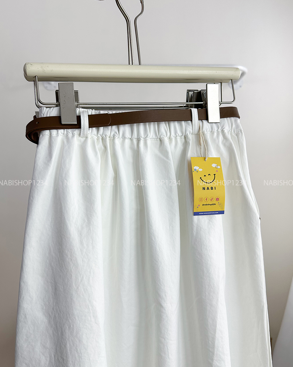 Chân Váy Số 199-A 8899 Kaki Dài Chữ A + Nịt