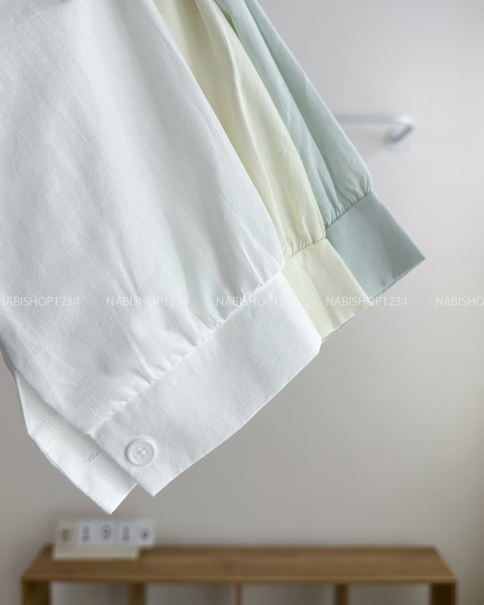 Áo Kiểu Số 191-U 8513 Cổ Thêu Hoa