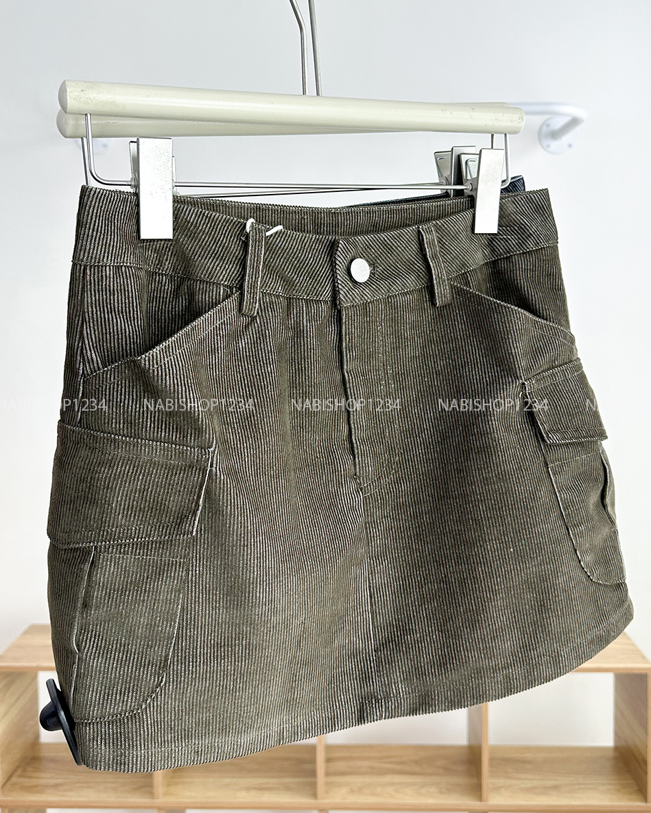 Chân Váy Số 228-D 3236 Ngắn Tăm Túi Hộp