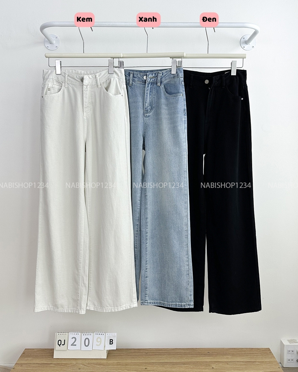 Quần Jean Số 209-B 5929 OĐ Trơn