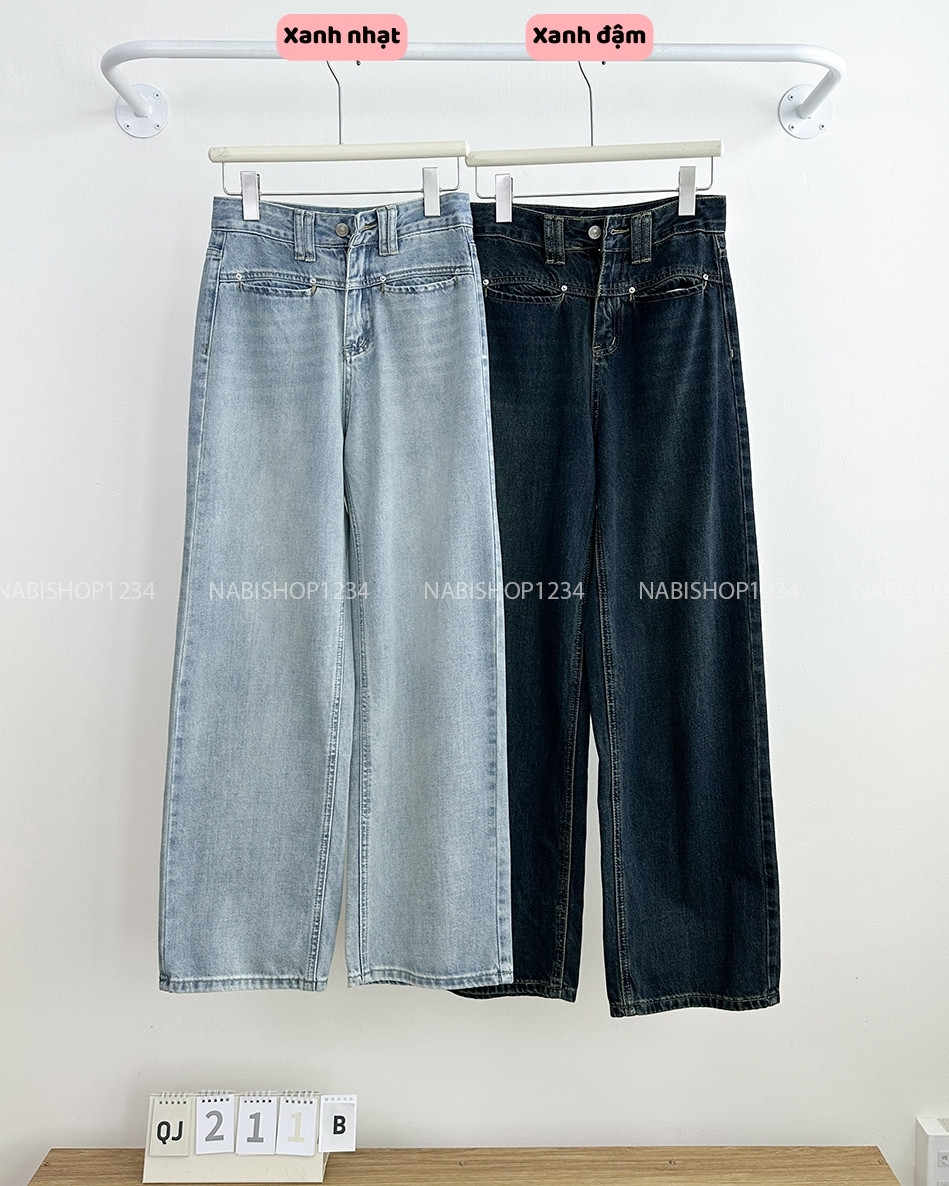Quần Jean Số 211-B 5020 OS Túi Ngang
