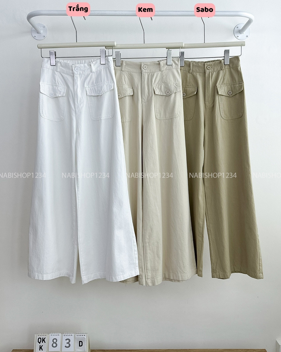 Quần Kaki Số 83-D 2473 OR 2 Túi Trước