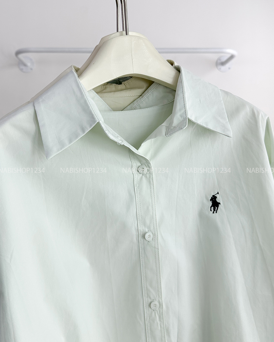 Áo Sơ Mi Số 242-D 8617 TD Thêu Ngựa