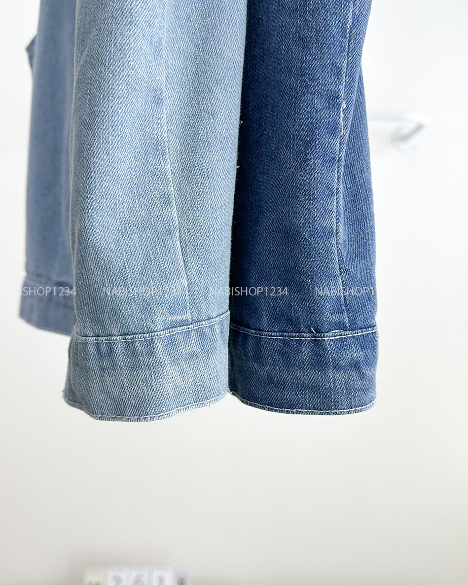 Áo Khoác Số 261-D 9630 Gile Jean Trơn