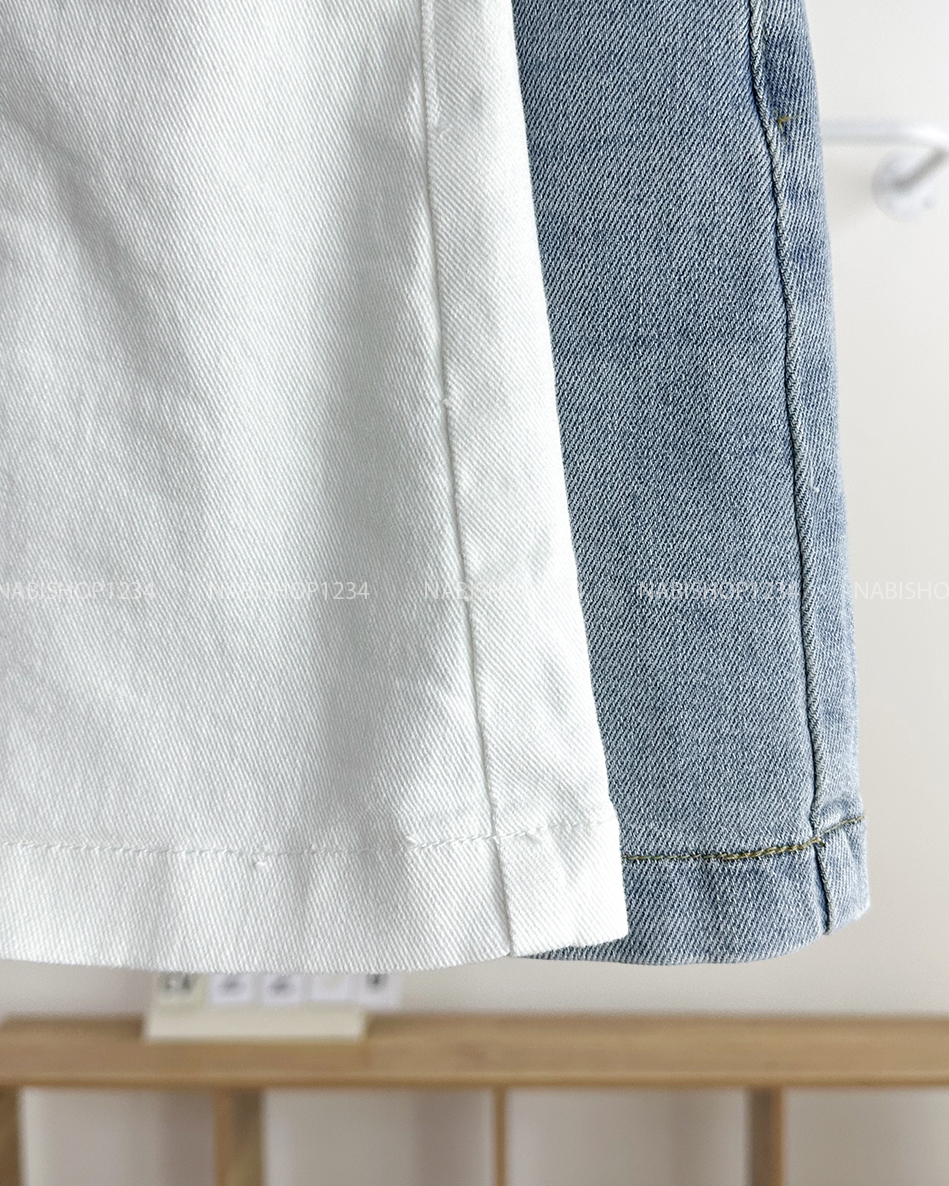 Chân Váy Số 229-D 6301 Ngắn Túi Nơ Sau