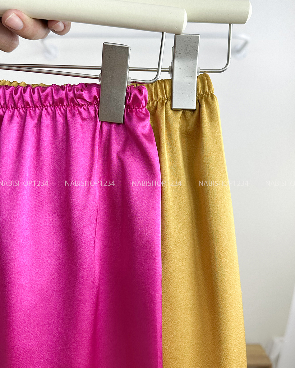 Áo Dài Số 22-U Cúc Dọc Thêu Hoa