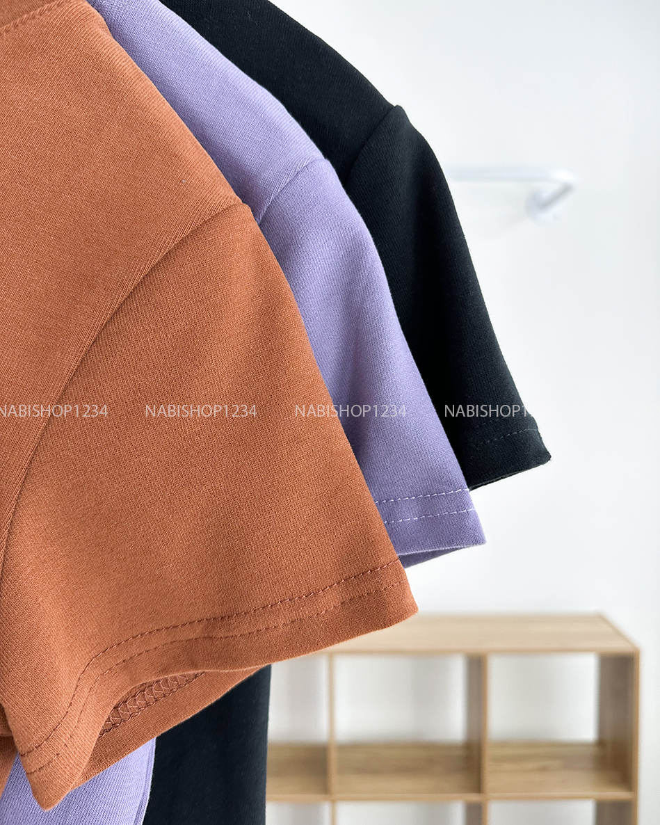 Áo Thun Số 159-U 3370 Babytee Trơn
