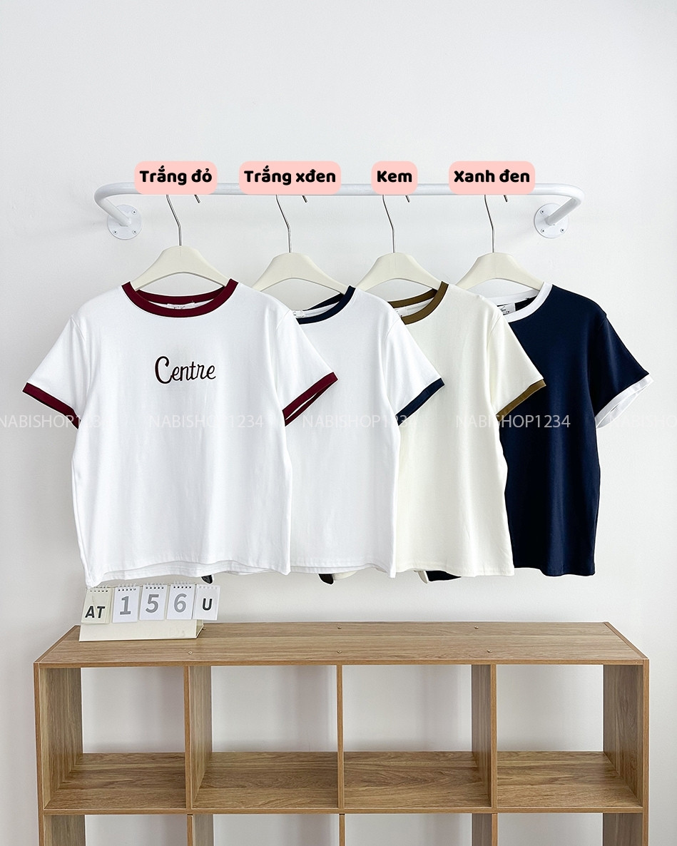 Áo Thun Số 156-U TN Cổ Viền Centre