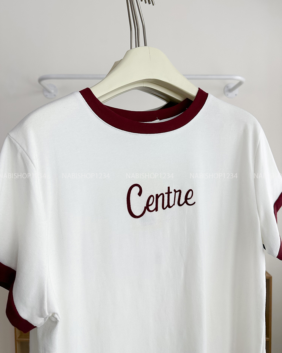 Áo Thun Số 156-U TN Cổ Viền Centre