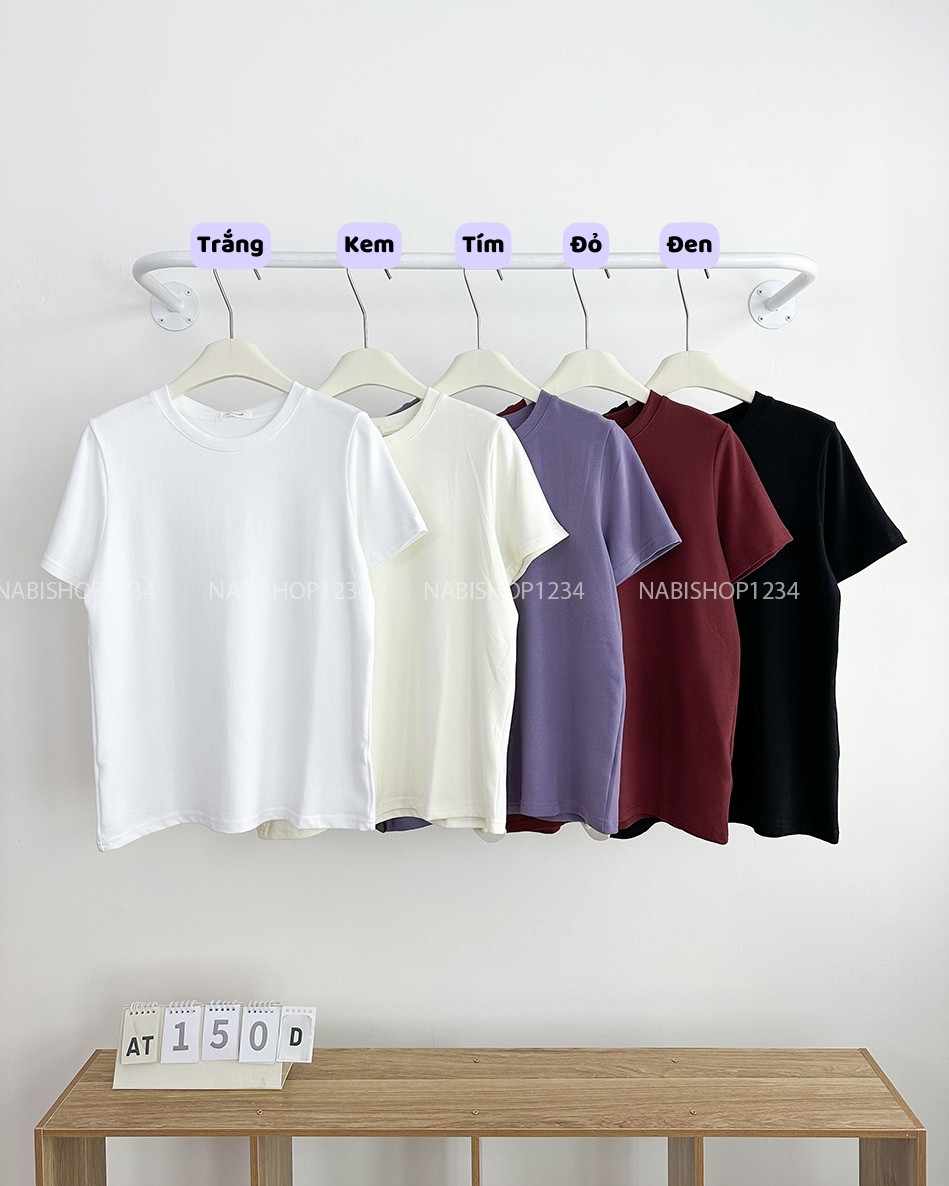 Áo Thun Số 150-D TN Trơn Mạc Sunrise