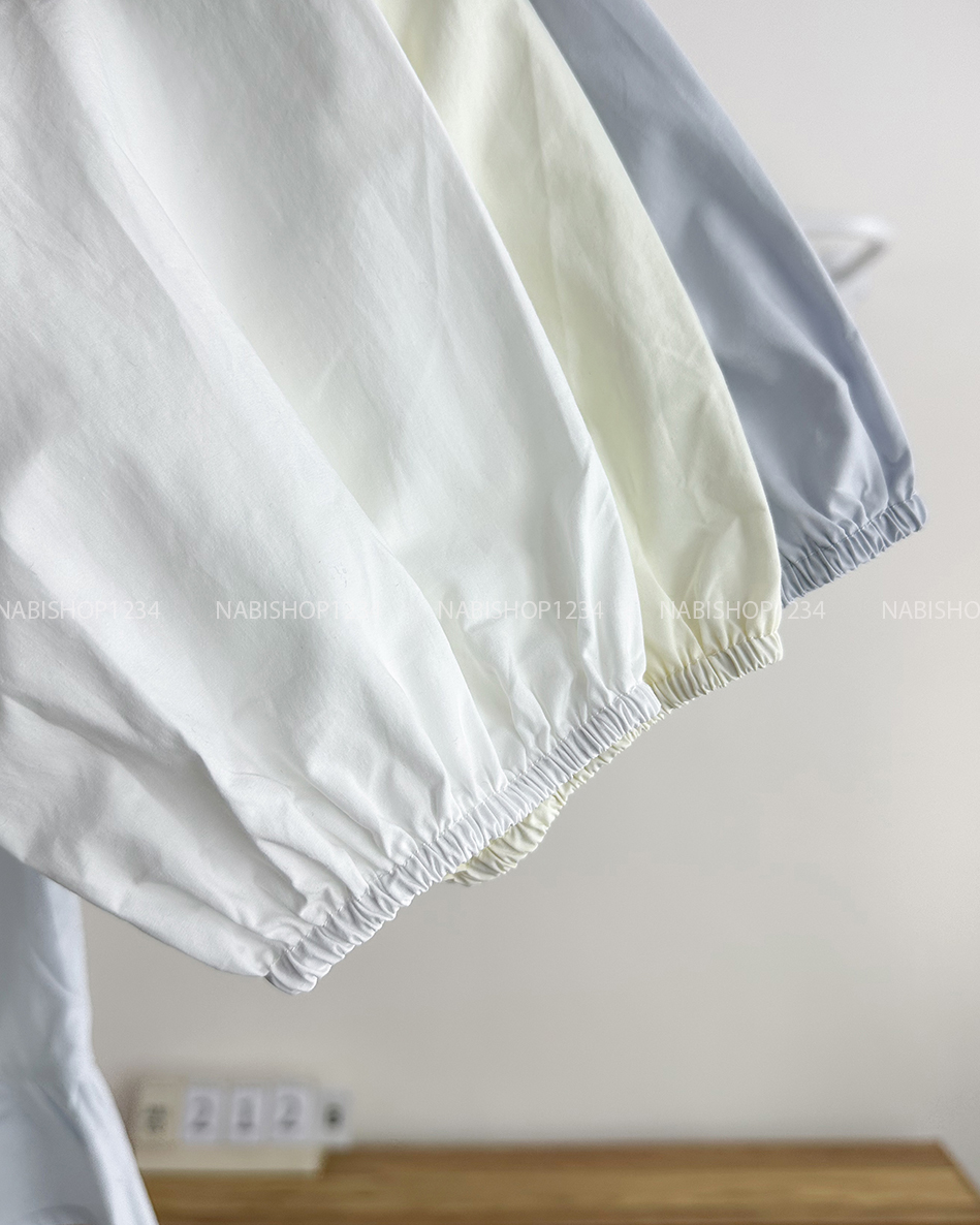 Áo Kiểu Số 212-B 969 TD Cổ Lưới Viền Ren