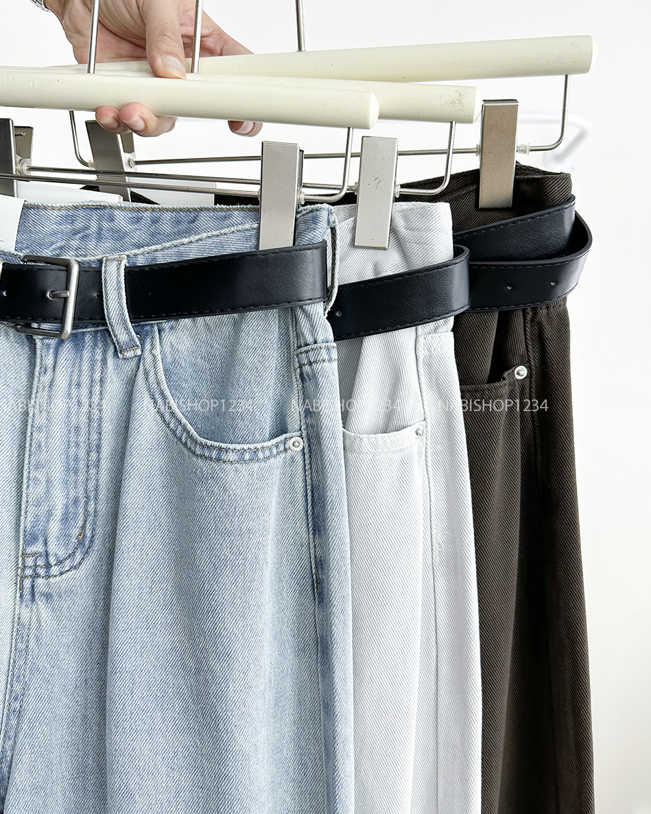 Quần Jean Số 229-B 3278 OR Trơn + Nịt