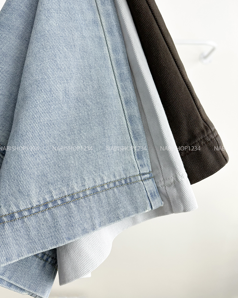 Quần Jean Số 229-B 3278 OR Trơn + Nịt