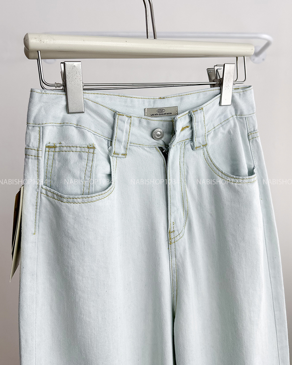 Quần Jean Số 232-D 8188 OR Túi Nơ Sau