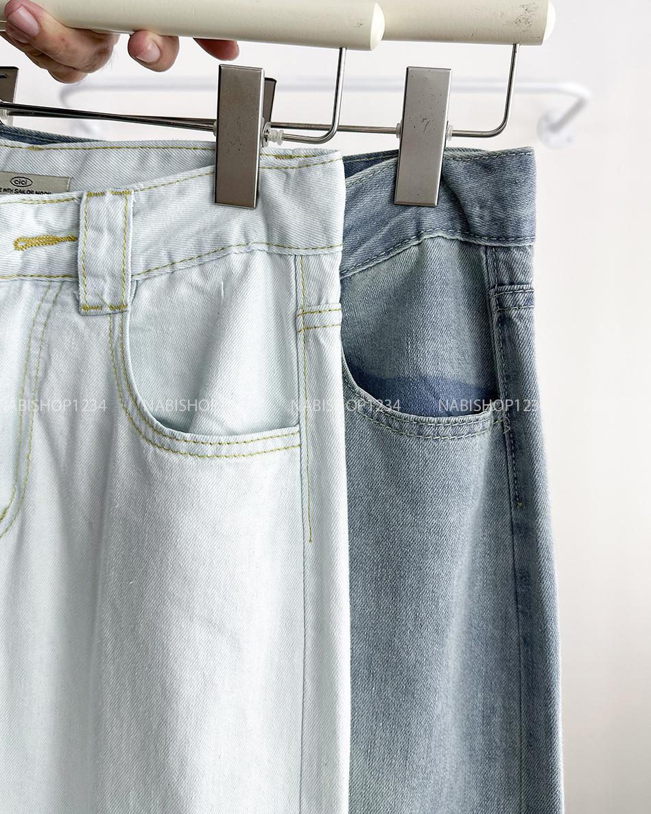 Quần Jean Số 232-D 8188 OR Túi Nơ Sau