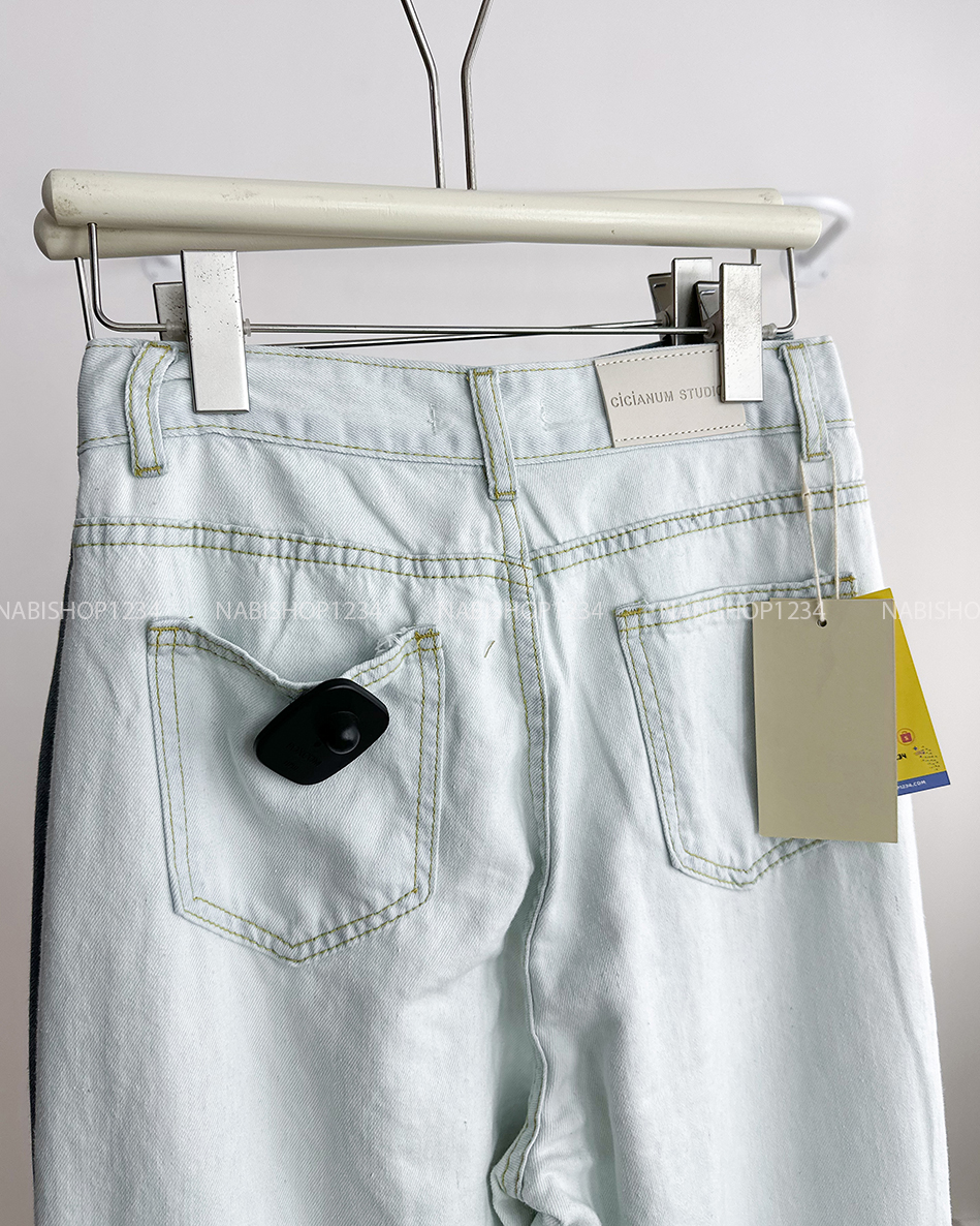 Quần Jean Số 232-D 8188 OR Túi Nơ Sau