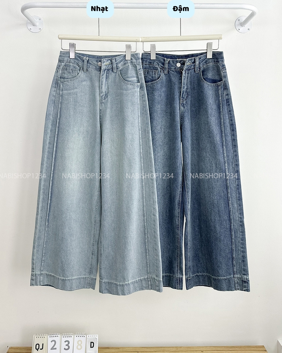 Quần Jean Số 238-D 8181 OR Viền Hông