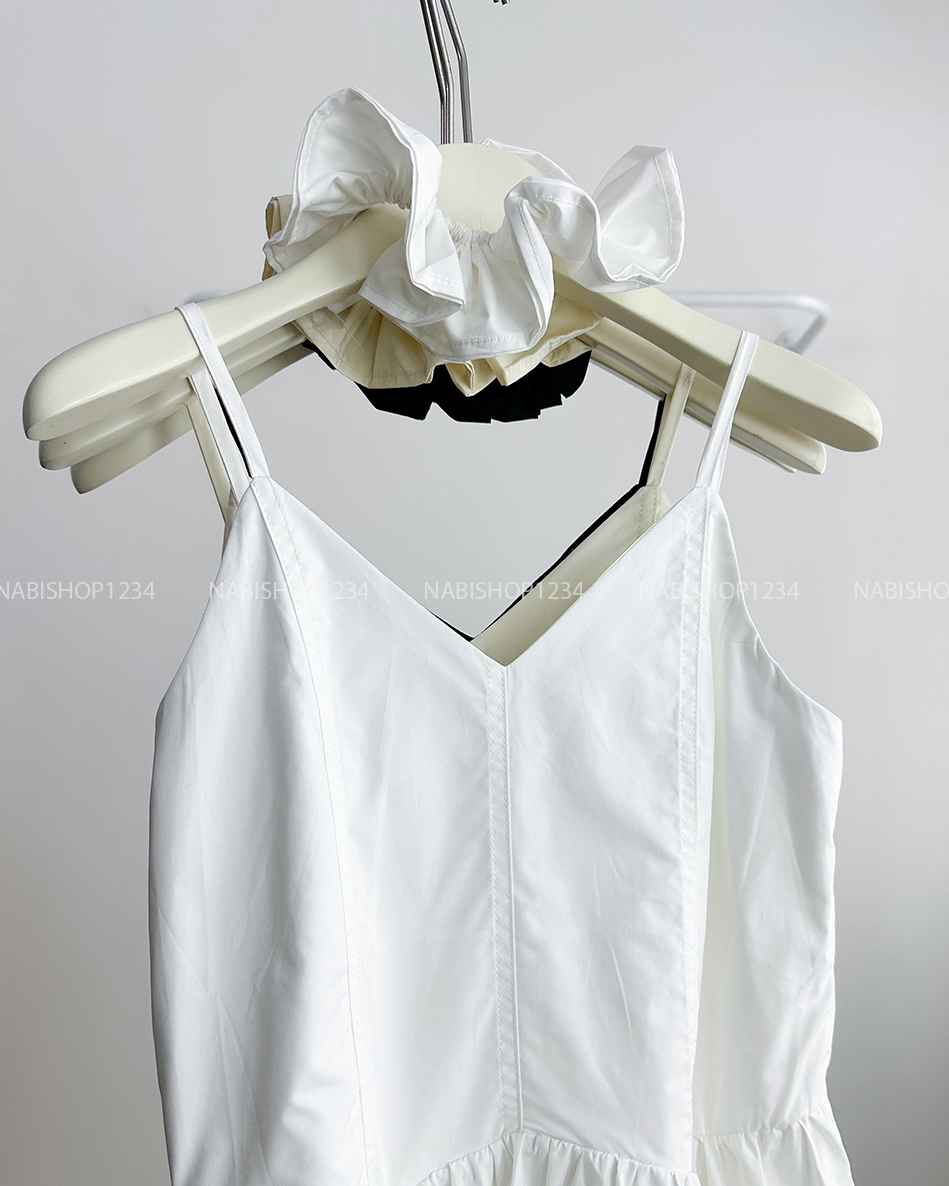 Váy Số 148-D 8805 2 Dây Kèm Scrunchies