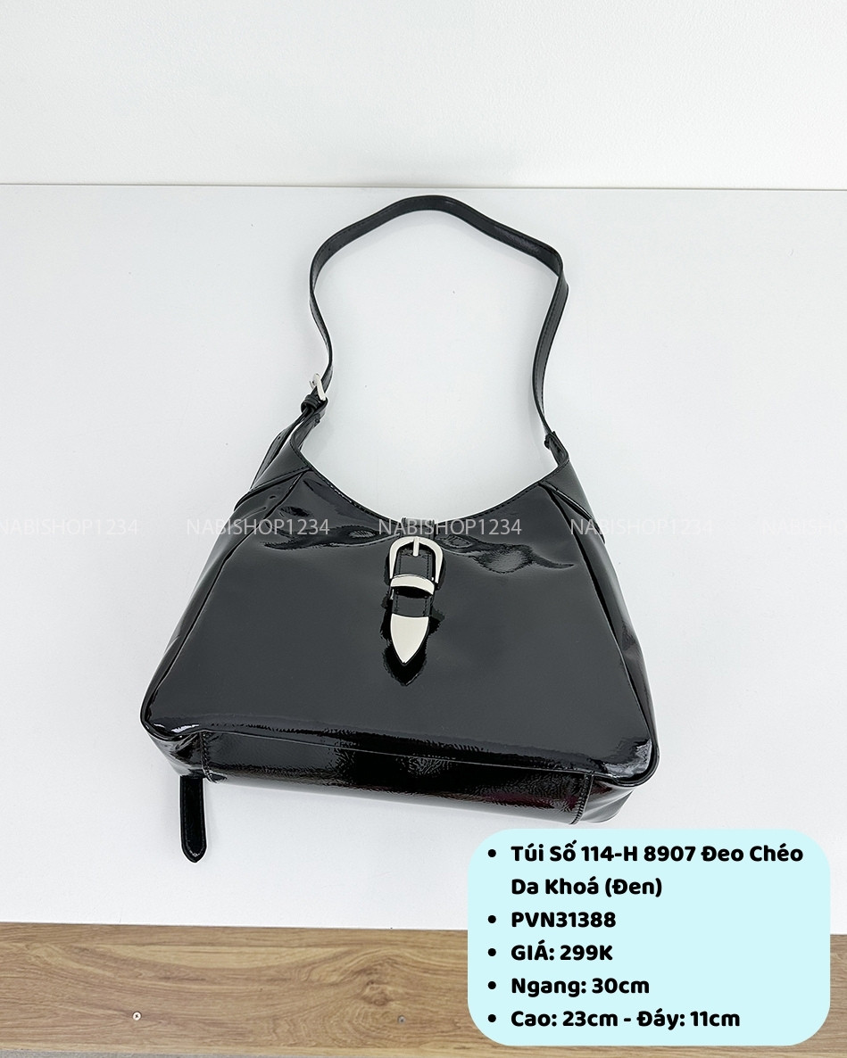 Túi Số 114-H 8907 Đeo Chéo Da Khoá
