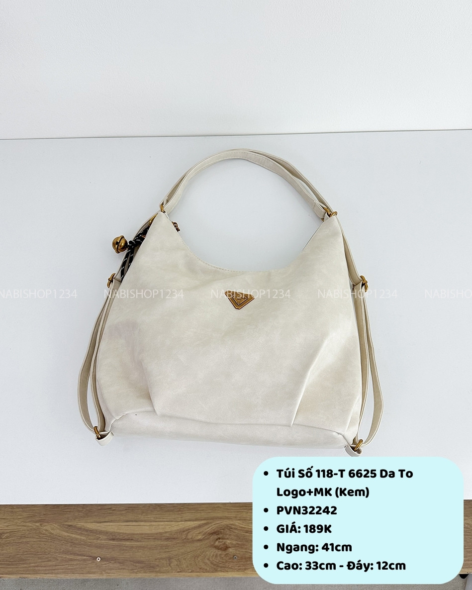 Túi Số 118-T 6625 Da To Logo+MK