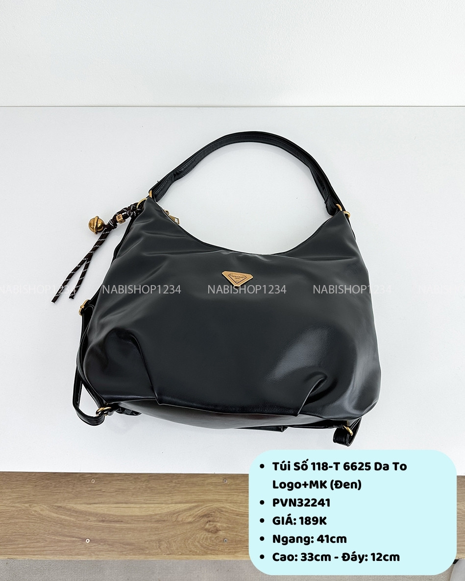 Túi Số 118-T 6625 Da To Logo+MK