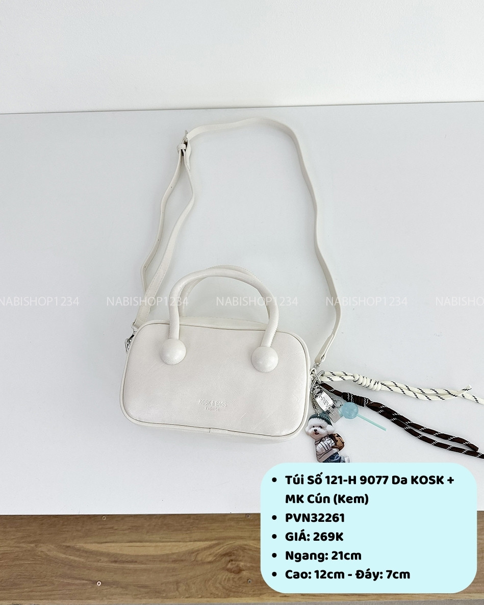 Túi Số 121-H 9077 Da KOSK + MK Cún