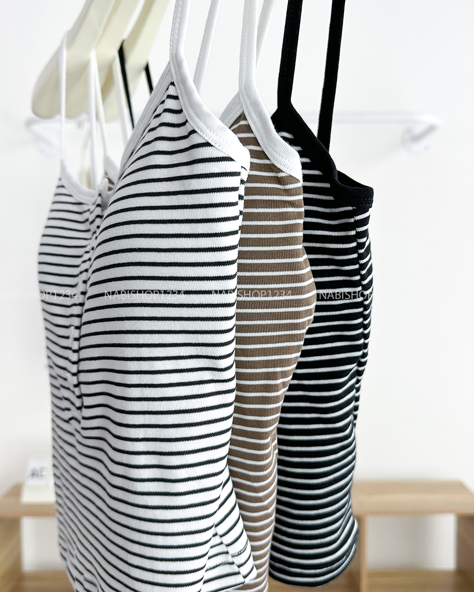 Áo Croptop Số 204-B 8828 2 Dây 4 Nút