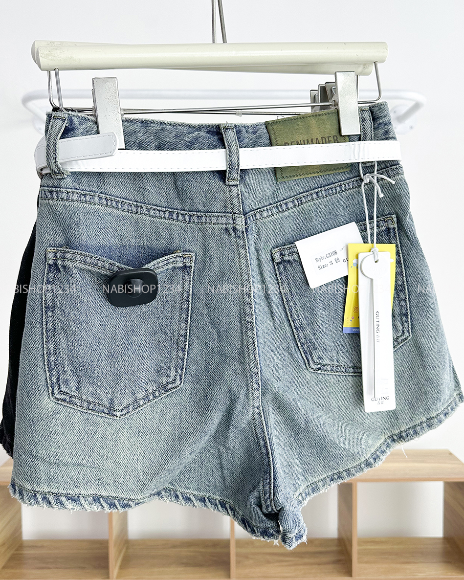 Quần Short Số 128-B 3108 Lai Tua Kèm Nịt