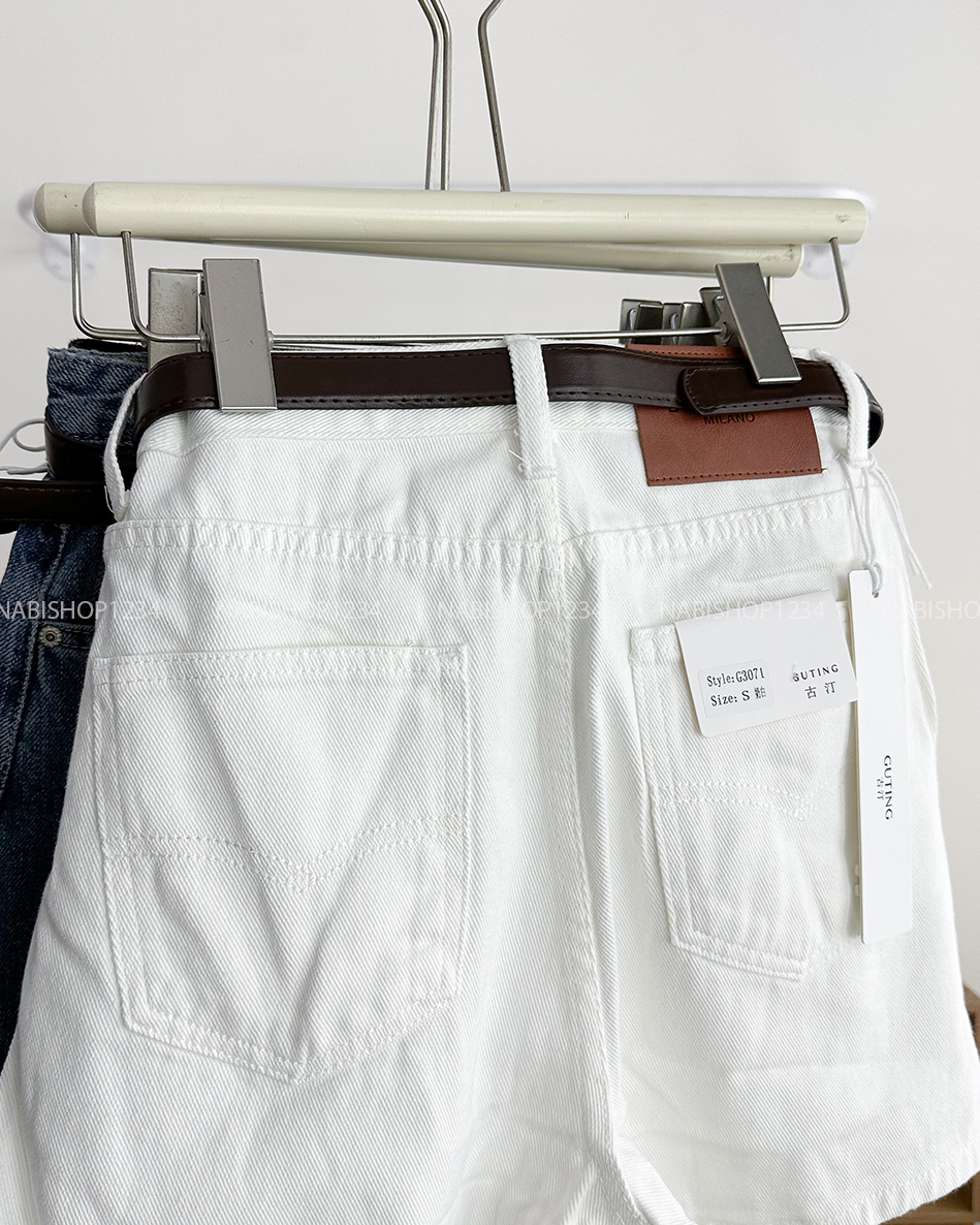Quần Short Số 129-B 3071 Jean Trơn+Nịt