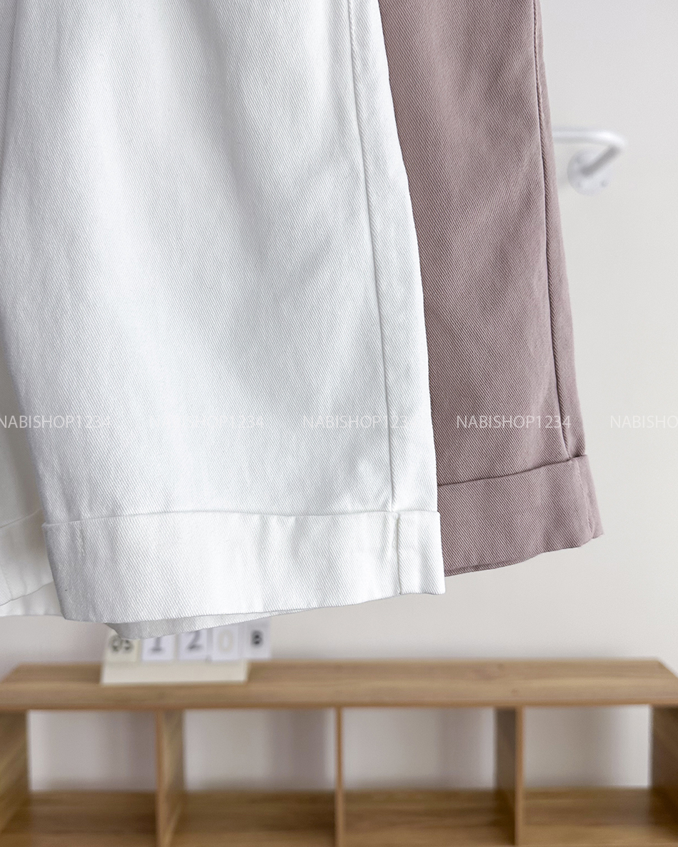 Quần Short Số 120-B 1212 Kaki Lật Lai LT